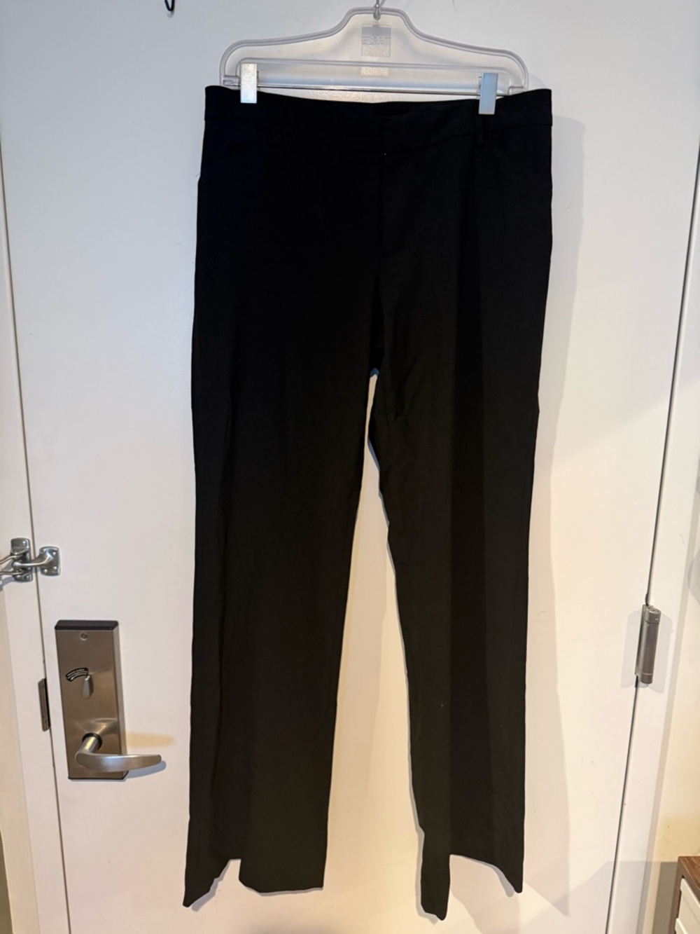 Women’s  Classic Black Dress Pants - Tailored Straight Leg